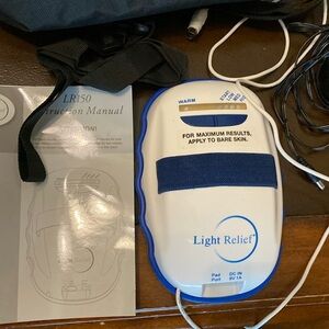 Light Relief 10LR01PD01 Infrared Therapy Pain Relief Device, plus case
